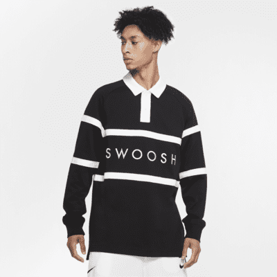 ウェア Nike Stripe Rugby Supreme Nike Stripe Rugby Black Men's - SS25 - US